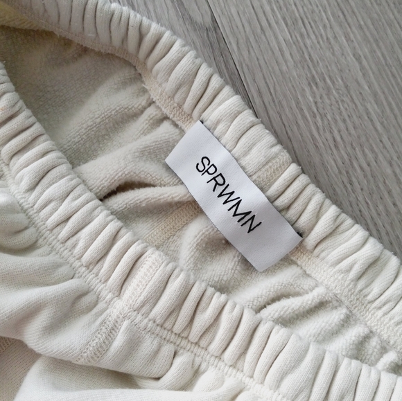 SPRWMN Vintage White Heart Sweatpants S - Picture 7 of 16